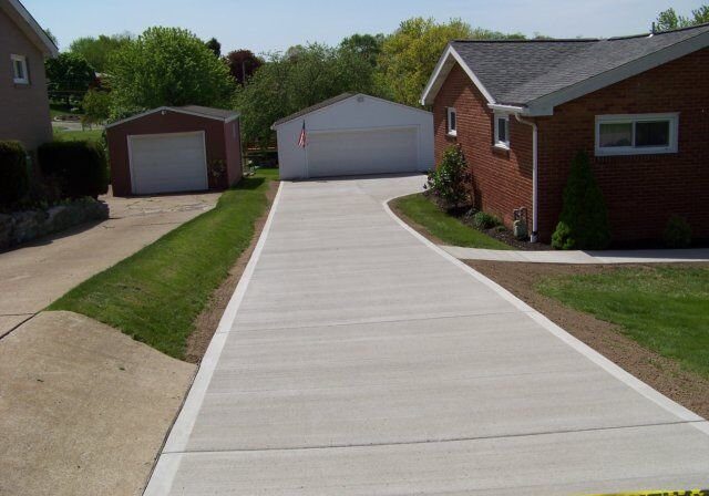 residential concrete driveway contractor beaver county near Pittsburgh, PA