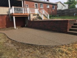 Concrete Retaining walls, patios and driveways - Taylor's Concrete Construction in Beaver County, PA