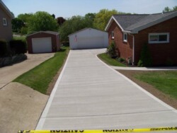 residential concrete driveway contractor beaver county near Pittsburgh, PA