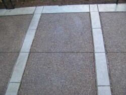 Custom concrete sidewalks and walkways custom concrete sidewalks and walkways for residential and commercial uses by Taylor's Concrete Construction in Beaver County and serving western PA