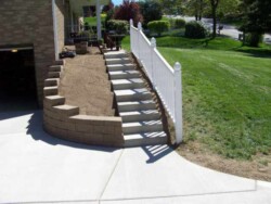Exterior Concrete Steps replacement in Beaver County from Taylor's Concrete Construction near Pittsburgh, PA